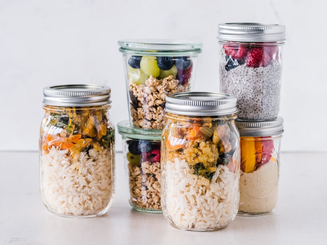 Alimentos saludables y nutritivos frescos