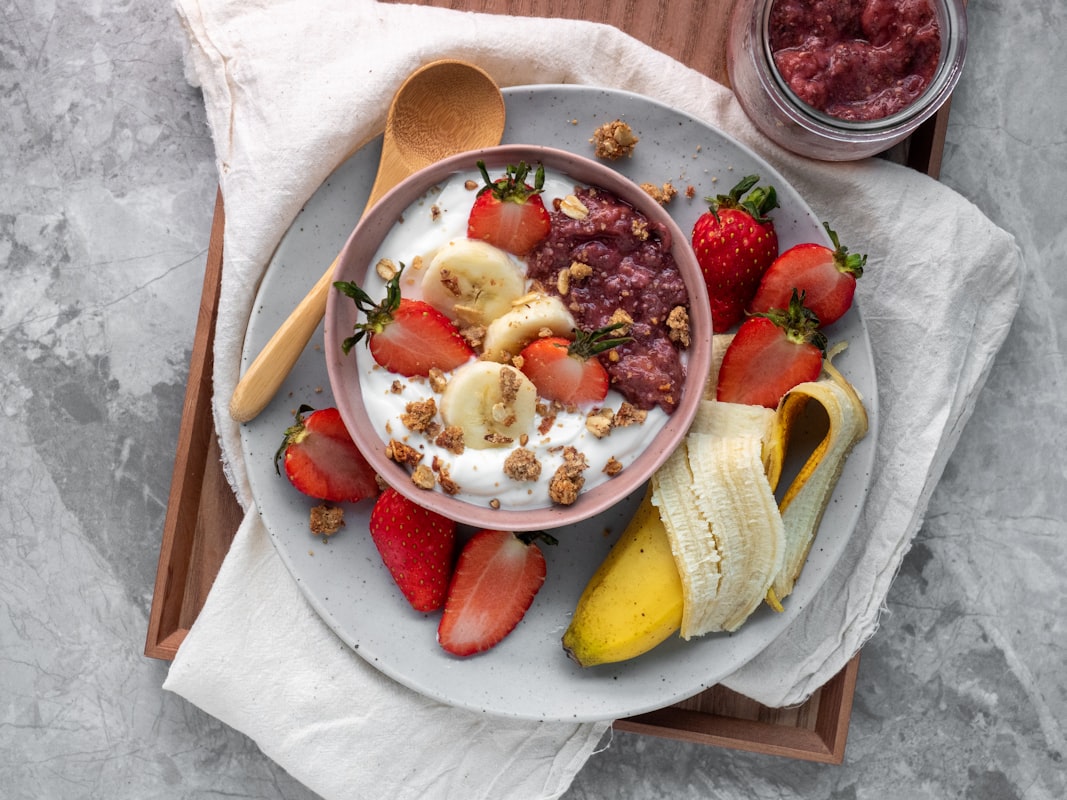 Ensalada de quinua con vegetales frescos